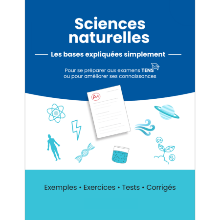 Couverture du cahier de préparation TENS en sciences naturelles